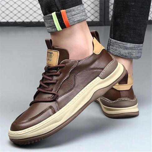 Soprano Shoes Pelle Italiana Genuine Leather Sneakers in Saudi Arabia
