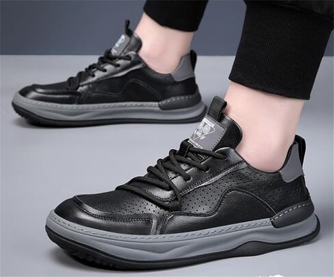 Soprano Shoes Pelle Italiana Genuine Leather Sneakers in Saudi Arabia