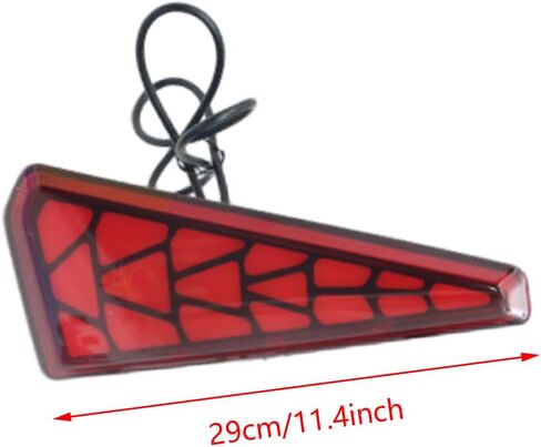 ضوء عاكس مصد خلفي LED بعدسة حمراء من Riloer، متوافق مع سلسلة Toyota 2014-2018 NOAH VOXY 80، DRL عاكس ممتص الصدمات ذيل الفرامل المتدفق إشارات الانعطاف in Saudi Arabia