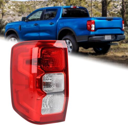 Halogen Type Tail Light Rear Lamp Assembly Compatible for 2024 2025 ford ranger XL Right Passenger Side N1WB-13402-FF in Kuwait