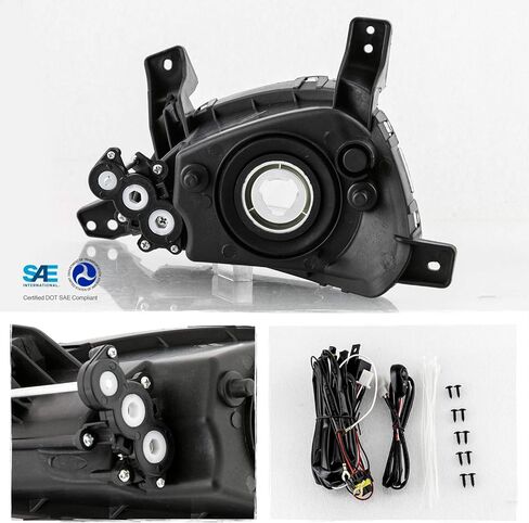 AKKON - Fits 2016 2017 2018 Tucson Bumper Fog Lamp Lights w/Cover Trim Driver Left+Passenger Right Pair in Saudi Arabia