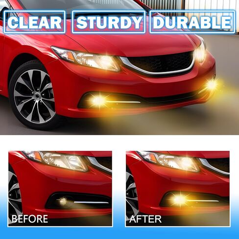 Fog Lights Fit for 2013-2015 Civic Front Bumper Driving Fog Lamps Replacement w/Switch Wiring Harness H11 12V 55W Bulbs in Kuwait