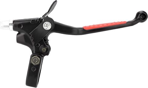 Brake Handle Motorcycle Bike Long Handle Clutch Brake Lever Grip Fit for 50/60/80cc Motorized 2t 2 Stroke Clutch Lever Motor Clutch Lever Engine kit Motorized bi in Kuwait