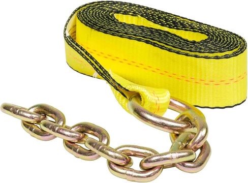 Mytee Products (4 Pack) 2" x 14' Replacement Tie Down Strap w/Chain Extension for 8-Point Tie Down Kits, 4000 lbs WLL in Saudi Arabia