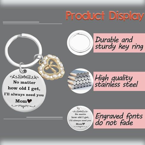 هدايا لابسيا للأم - سلسلة مفاتيح ذات معنى، عيد الميلاد، عيد الأم، هدية عيد ميلاد من الابنة أو الابن in Kuwait