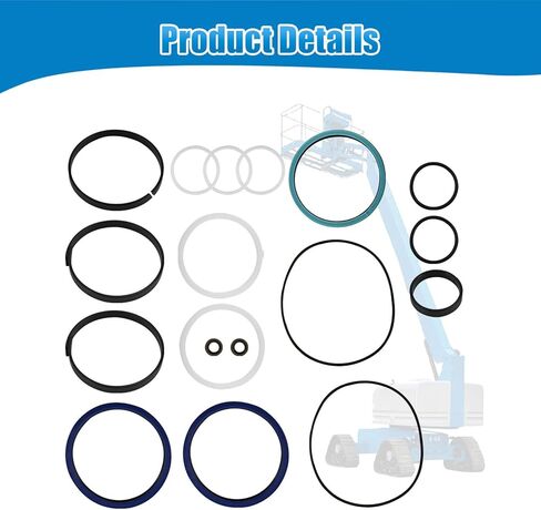 122944GT 8k Rotator Seal Kit for Genie S-40 S-45 S-60 S-65 S-80 S-85 S-100 S-105 S-120 S-125 SX-180 Z-135/70 Replace 122944 in Kuwait
