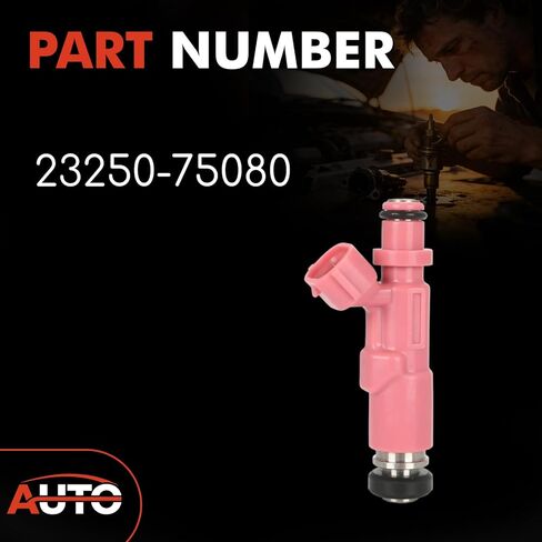 Fuel Injector Seal Kit O-Ring Compatible with Toyota 4Runner Tacoma 2.4L L4 2.7L Fuel Injector Repair Kit Replace 23250-75080 4 Pack in Saudi Arabia