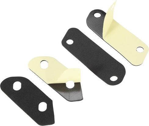 Auxbeam Dual Pod A-Pillar Mounting Brackets, Fit for Jeep Wrangler JK 2007-2017, Heavy Duty Metal Light Pod Mount Kit for 2-5 Inch LED Off Road Lights, Black with Anti-Scratch EVA Pads (2Pcs/Set) in Saudi Arabia