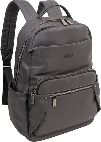 Joan & David Twill Nylon Workbook Laptop Backpacks, Jdb1039-027-charcoal, Travel Backpacks in Saudi Arabia
