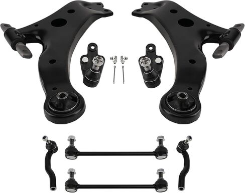 maXpeedingrods 8Pcs Front Suspension Kit for Toyota Camry 2012-2017, for Toyota Avalon 2013-2018, Front Lower Control Arm with Ball Joint, Sway Bar Links, Outer Tie Rod, K620334 K620333 in Saudi Arabia