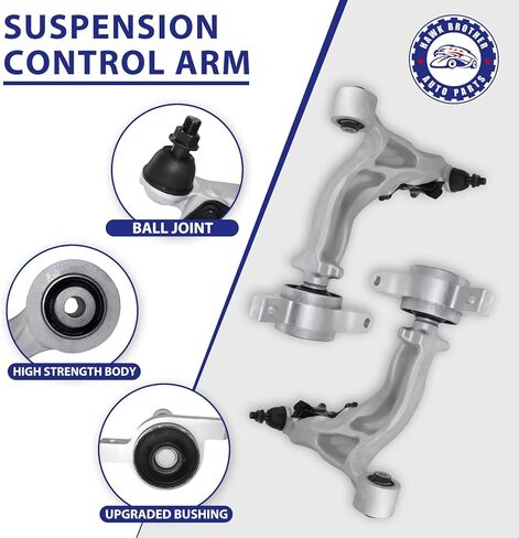 14pcs Front Upper Lower Control Arm w/Ball Joint Bushing Sway Bar Tie Rod End Link Rack Pinion Boot Assembly Replacement for Infiniti Q60 QX50 Q50 G37 EX35 EX37,09-20 Nissan 370Z RWD in Saudi Arabia