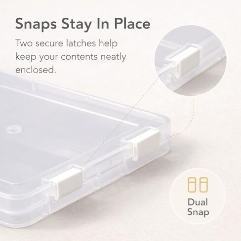 FUYIHGL® 6 قطع حافظات تخزين لحماية المجلات - صندوق مستندات من البلاستيك الصلب مقاس 9.4 بوصة × 6.6 بوصة مع إغلاق سريع - أكمام عرض شفافة لأحجام المانغا والكتب المصورة الحديثة والمجلات الموجزة وبطاقات التهنئة in Kuwait