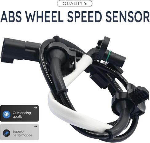 2Pcs Front Left and Right Abs Wheel Speed Sensor Compatible with Ford Ranger Al5Z2C204B Als1962 4Wd 10 11 2010 2011 in Saudi Arabia