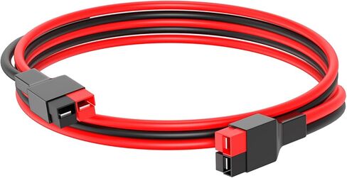 daitoku 10AWG Extension Cable for Anderson Connector, 6FT Solar Extension Cable Connector Solar Adaptor Wire Compatible with Anderson for Portable Power Station Solar Generator Solar Panel in Kuwait
