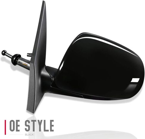 Auto Dynasty - OE Style Manual Driver/Left Side View Door Mirror Compatible with Kia Rio 5 10-11 in Saudi Arabia