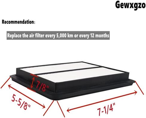 17210-Z6M-010 فلتر هواء مناسب لمحركات Hnoda GXV630 GXV630R GXV630RH GXV660 GXV660R GXV660RH GXV690 GXV690R GXV690RH (عبوتان) in Kuwait