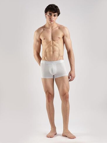 Calvin Klein Icon Cotton Stretch 3-Pack Low Rise Trunk - NB4389 (Grey/Dark Blue/Molten, Large) in Saudi Arabia