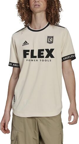 adidas 21/22 Los Angeles FC Authentic Away Jersey - Mens Soccer M in Saudi Arabia