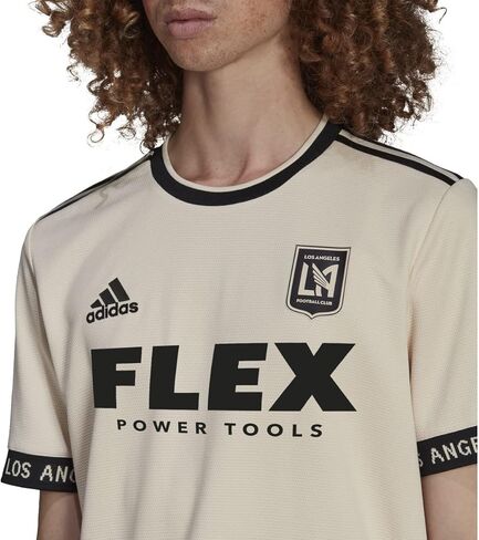 adidas 21/22 Los Angeles FC Authentic Away Jersey - Mens Soccer M in Saudi Arabia
