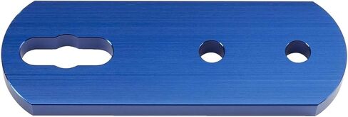 Speedway Motors Stock Car Transmission Shifter Arm, Black Anodized Aluminum, 3-1/2 Inch Long x 1-1/4 Inch Wide, Fits Most 3 and 4 Speed Transmissions Including Saginaw in Kuwait