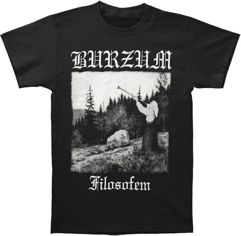 Burzum Men's Filosofem T-Shirt Black | Officially Licensed Merchandise in Kuwait