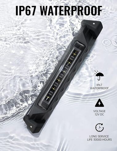 LED Rear Center Accent Tail Light for Kawasaki Teryx KRX 1000 – Waterproof LED Auxiliary Taillight with Brake & Running Light Plug-and-Play for Kawasaki Teryx KRX 1000 2020-2025 Accessories in Kuwait