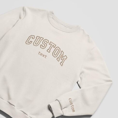 GODMERCH Custom Embroidered Nurse Sweatshirts, Custom Sweatshirt Design Your Own, Nurse Sweatshirts For Women, Nursing Sweatshirt, Gift Ideas For Nurses, Nurse Gifts For Women, Gifts For Nurses Day in Kuwait