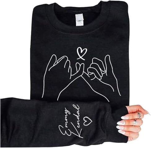 IZI POD Personalized Besties Shirt, Custom Gift for Sister Women Best Friend Sweatshirts, Besties Shirt, Gift For Birthday in Saudi Arabia