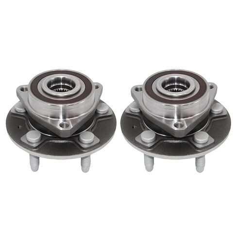 2PCS 513288 Front/Rear Wheel Bearing Hub Assembly 5 Lugs w/ABS Compatible with Chevy Impala Malibu Equinox GMC Terrain Buick Allure Lacrosse Regal Cadillac XTS CTS Saab 9-5 in Kuwait