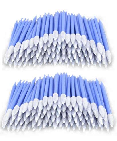 Wellgler's Electronics Cleaning swabs,Sponge tip Detail swabs, lint-Free Foam Swab (200pcs Navy Blue) in Kuwait