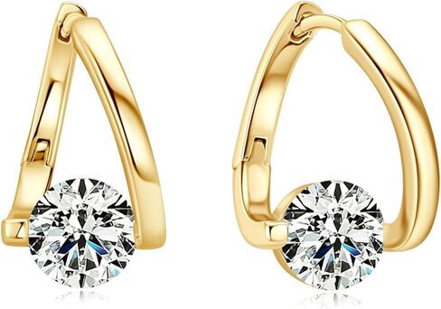 Halolux Lymphatic Germanium Earrings for Women, 2 Pairs Dainty CZ Zircon Acupressure Earrings for Lymphvity Drainage Support Hypoallergenic Ear Jewelry Gift in Saudi Arabia