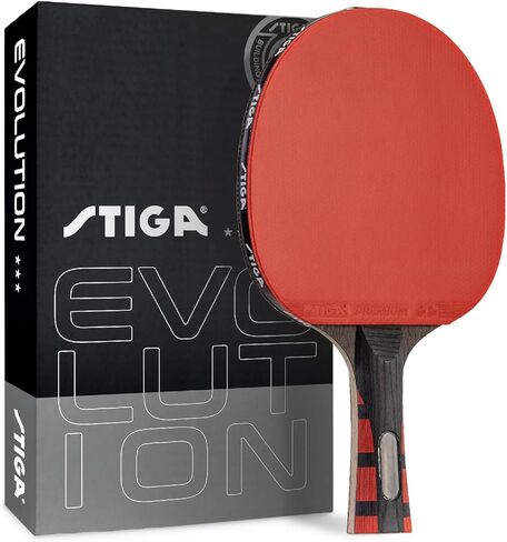 STIGA Summit Ping Pong Paddle - 5-Ply Ultra-Light Blade - 2mm Tournament-Approved Sponge - Flared Handle for Enhanced Control in Kuwait