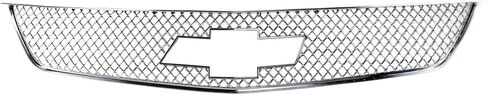 Trim Illusion Patented Tech ABS460 Tape On Chrome Grille Overlay Insert Trim Compatible with 13-20 Chevrolet Impala - 1 Piece in Saudi Arabia