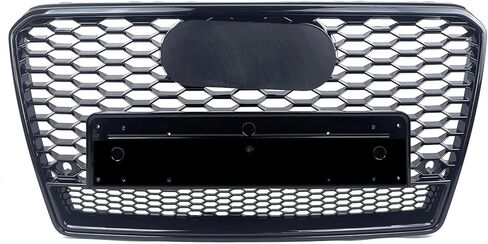 Front Grill Grille Compatible with 2013 2014 2015 Audi A7 S7 Upper Bumper RS7 Style Front Honeycomb Mesh in Saudi Arabia