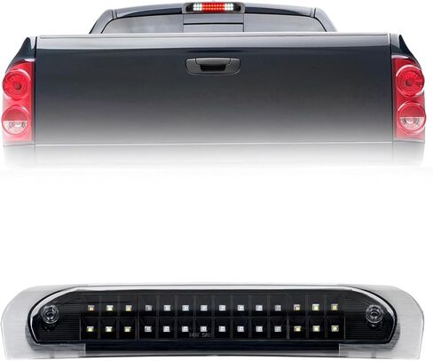 Third Brake Light for 2002-2008 Dodge Ram 1500, Pickup Truck Rear Cab Center Tail Lights High Mount 2003-2009 Dodge Ram 2500 3500 3rd Stop Reverse Cargo LED Lighting in Kuwait