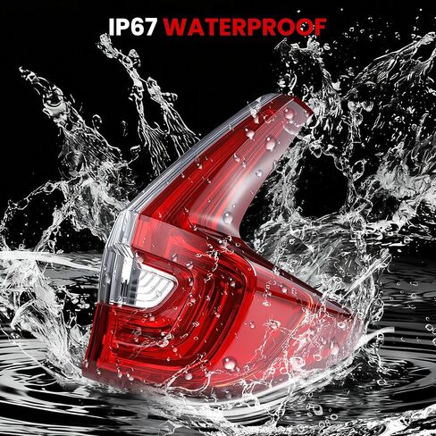 Tail Light Assembly Compatible With 2017 2018 2019 Honda CR-V LED Outer Rear Tail Lamp 33500TLAA01 HO2805113 (Passanger Side (Right)) in Saudi Arabia
