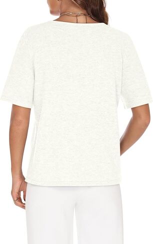Sweaters for Women Short Sleeve Oversized Crew Neck Knitted Pullover Sweater Trendy Casual Loose Fit Summer Tops in Saudi Arabia