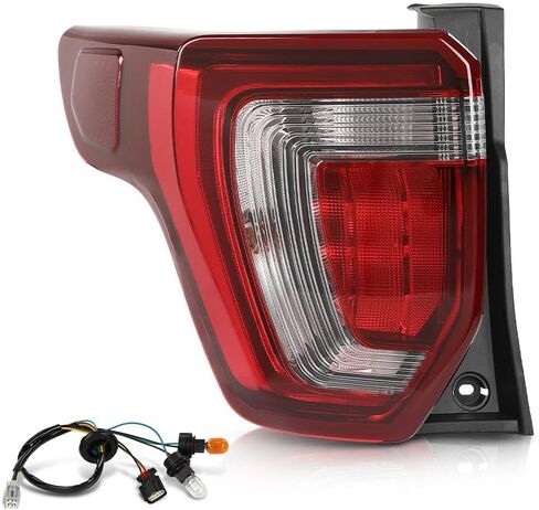 CHEDA Tail Light Rear Brake Lamp Right Side Compatible with Ford Explorer 2016-2019 FB5Z13404G, FO2801250 W/Harness& Bulb in Saudi Arabia