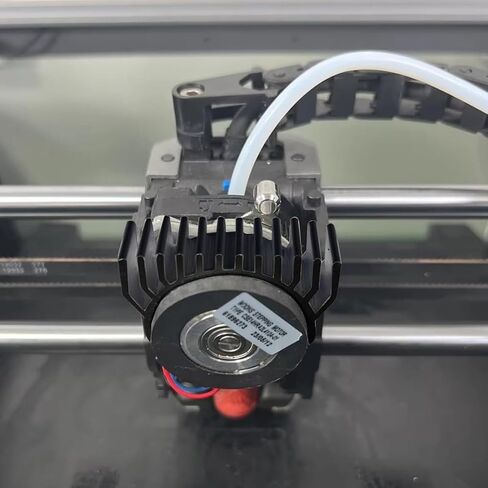 for Creality K1 K1Max K1C 36 Round Stepper Motor Aluminum Heat Sink,All Metal Fasting Heat Dissipation 3D Printer Parts for K1/K1C/K1 Max Moons Extruder Motor (Black) in Kuwait