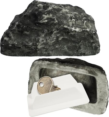 Spare Key Hider Outdoor Rock Shape Hide a Key Outside Garden Decoration Key Hider Holder for House Outdoor Yard Patio in Saudi Arabia