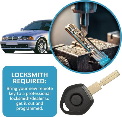 بديل Keyless2Go لمفتاح السيارة الجديد غير المقطوع والمستجيب للإشعال HU58 (4 مسارات) (عبوتان) in Saudi Arabia