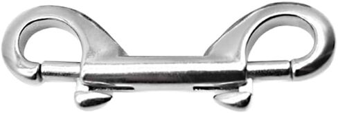 MARINE CITY Heavy Duty Marine Grade 316 Stainless Steel Double End Snap Hook Clip Diving Hook for Ropes – Chains – Straps in Kuwait