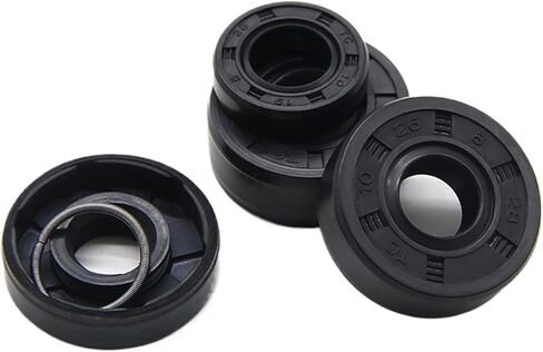 ID 10mm TC NBR Skeleton Oil Seal OD 16mm ~ 30mm 5/6/7/8/10mm Nitrile Rubber Double Lip Oil Rotating Shaft Gaskets(2 pieces,10x25x7mm) in Kuwait