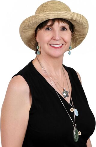 Hats Scarves & More Sun Hat for Petite Women with Small Heads 50+ UPF Adjustable Small Brim Packable Sausalito in Saudi Arabia
