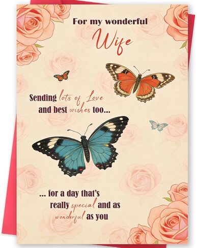Christian Birthday Card for Mom, Religious Floral Birthday Greeting Card with Bible Verse (Philemon 1:7 NLT), Faith-Based Mom Birthday Card from Daughter or Son, Includes Envelope in Saudi Arabia