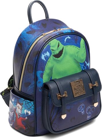Disney The Nightmare Before Christmas Oogie Boogie Beware! I Don't Play Fair 11" Vegan Leather Mini Daypack in Saudi Arabia