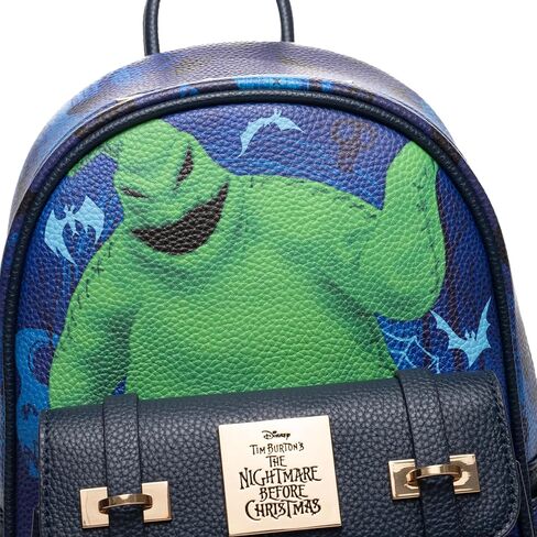 Disney The Nightmare Before Christmas Oogie Boogie Beware! I Don't Play Fair 11" Vegan Leather Mini Daypack in Saudi Arabia