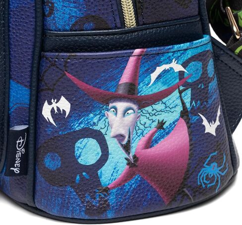 Disney The Nightmare Before Christmas Oogie Boogie Beware! I Don't Play Fair 11" Vegan Leather Mini Daypack in Saudi Arabia
