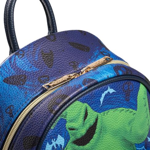 Disney The Nightmare Before Christmas Oogie Boogie Beware! I Don't Play Fair 11" Vegan Leather Mini Daypack in Saudi Arabia