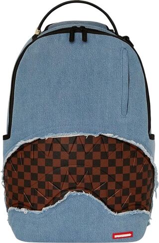 SPRAYGROUND: DENIM SHARK BITE BACKPACK in Saudi Arabia